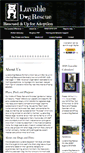 Mobile Screenshot of luvabledogrescue.org